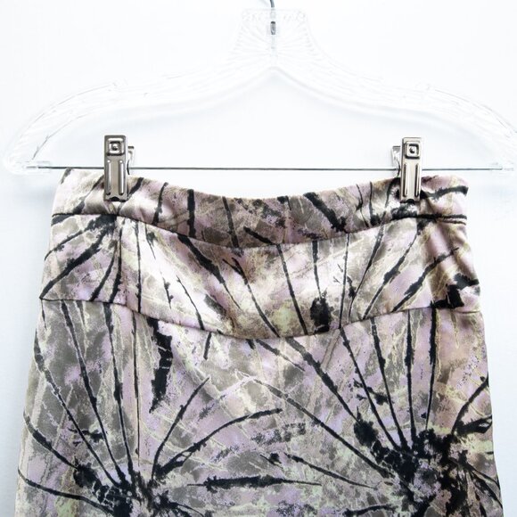 Free People Satin Tie Dye Maxi Skirt - Picture 3 of 6